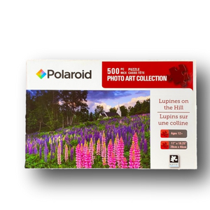 Polaroid “Lupines On The Hill” Jigsaw Puzzle - Brand New
